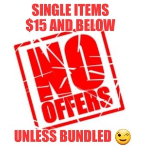 Multiple Items In $15 & Below Bundle